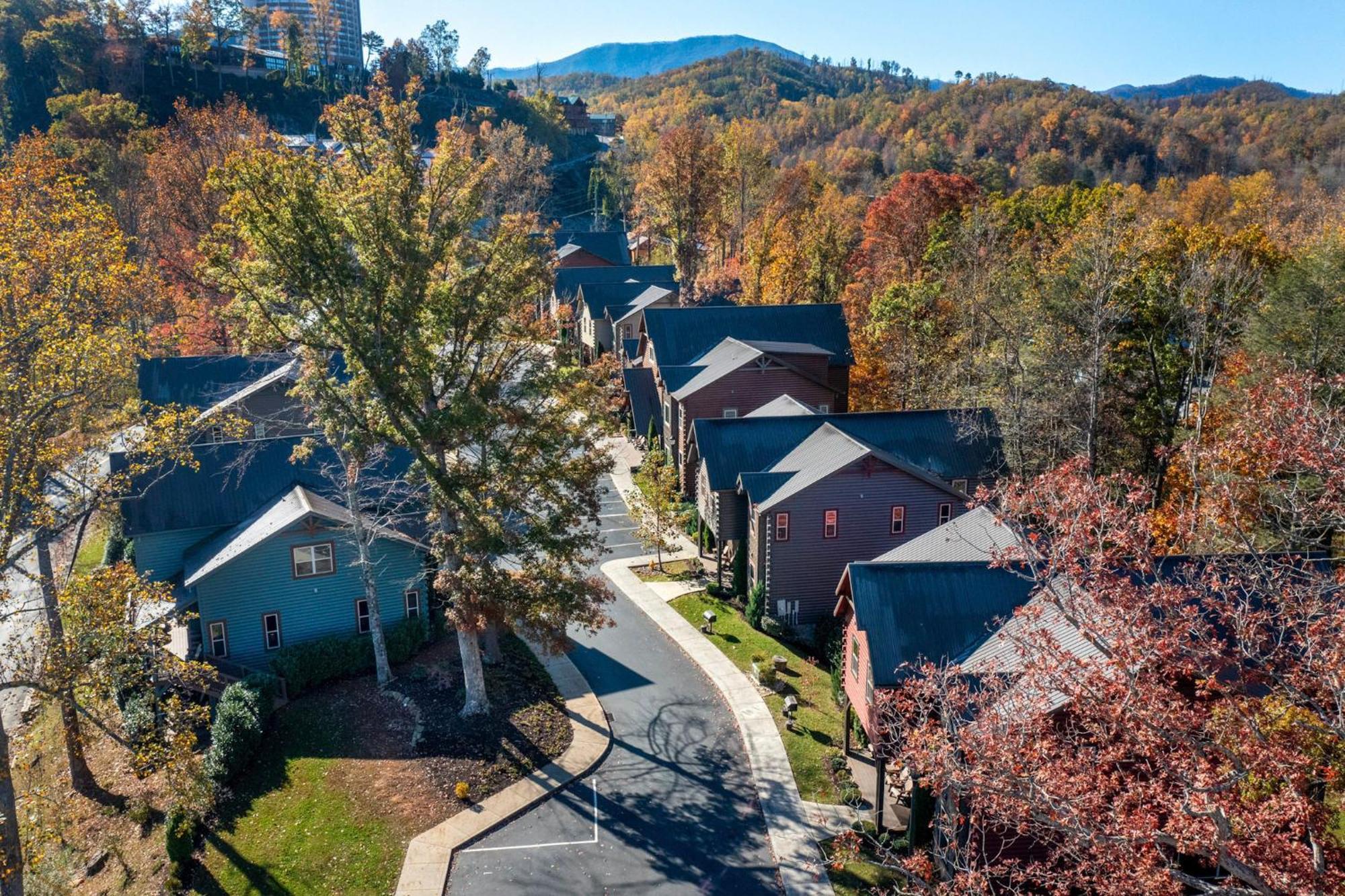 The Great Dogwood Manor By Stony Brook Cabins แกตลิงเบิร์ก ภายนอก รูปภาพ